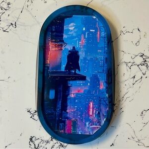 Batman City View Tray | Superhero Collectible Gift Decor Piece